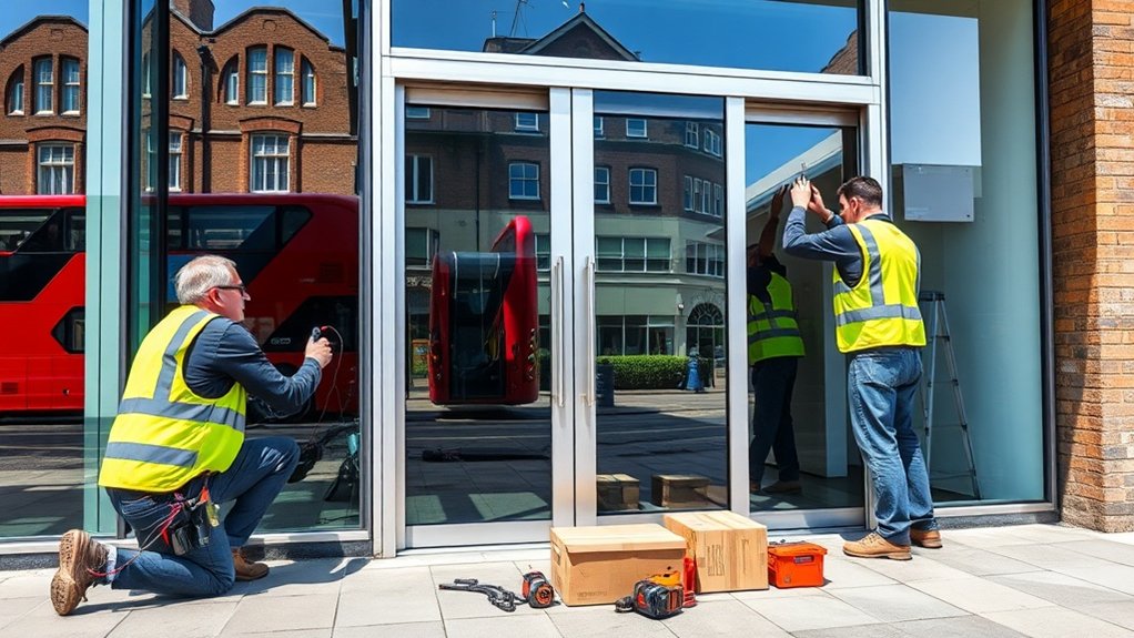 Automatic Door Installation Wokingham