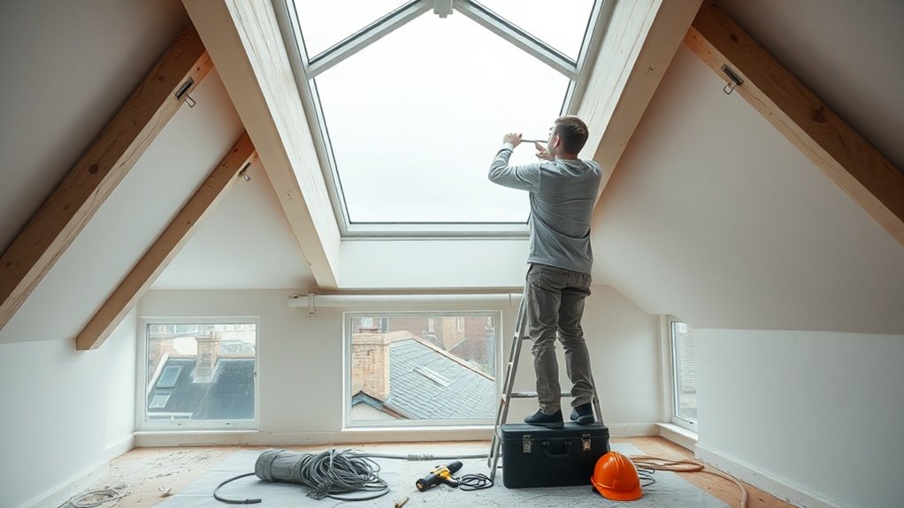 Electric Skylight Installation Wokingham