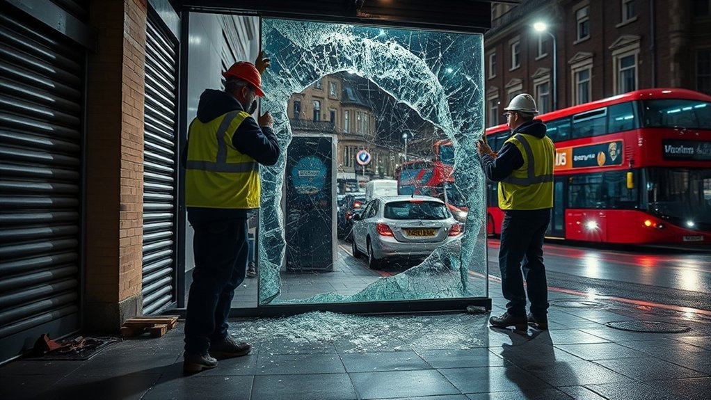 Emergency Shop Front Repair Wokingham