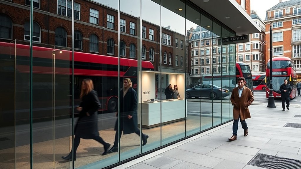 Frameless Glass Shop Fronts Wokingham