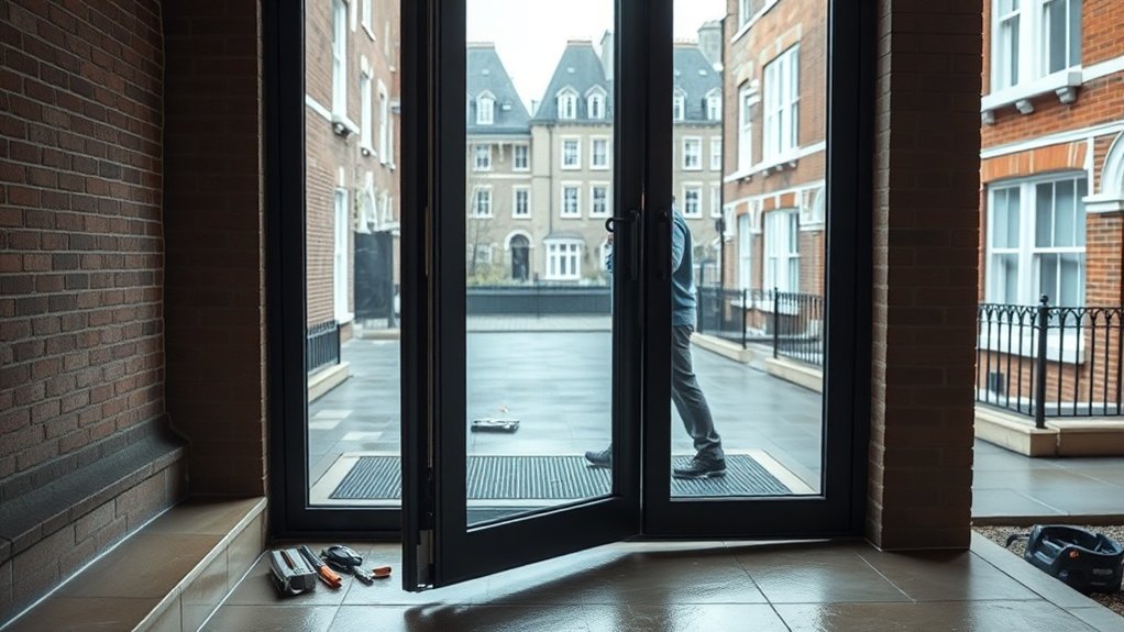 Pivot Door Installation Wokingham