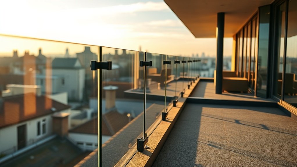 Terrace Glass Balustrades Wokingham