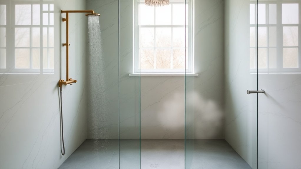 Wet Room Glass Panels Wokingham